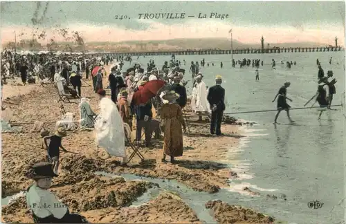 Trouville, La Plage -539876