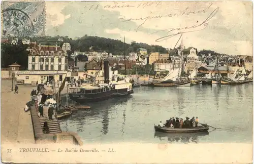 Trouville, Le Bac de Deauville -539880