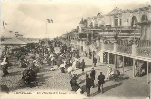 Trouville, Les Planches et le Casino -539956