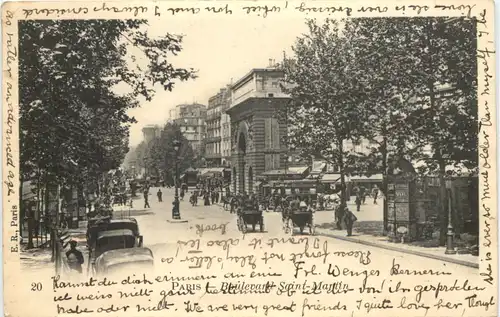 Paris, Boulevard Saint-Martin -540006
