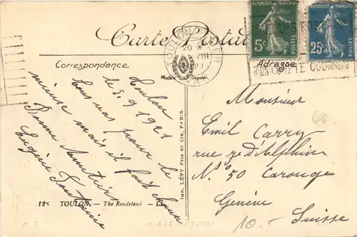 Toulon, La Rade -540312