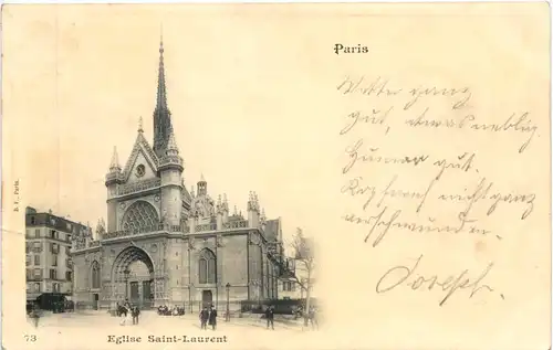 Paris, Eglise Saint-Laurent -540102
