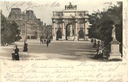 Paris, Place du Caroussel -540076