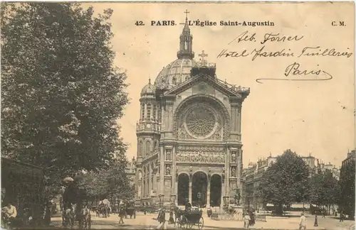 Paris, LÈglise Saint-Augustin -540096