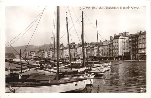 Toulon, Vue generale de la Vieille Darse -539904