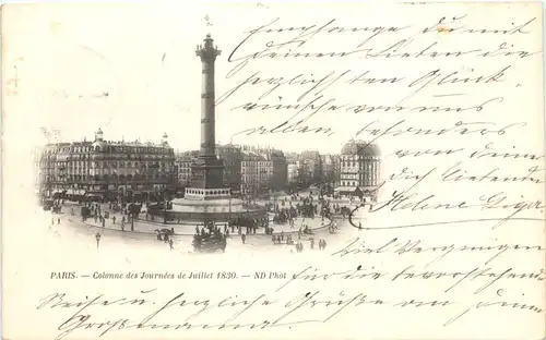 Paris, Colonne des Journees de Juillet 1830 -539984