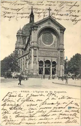 Paris, LÈglise de St. Augustin -540134