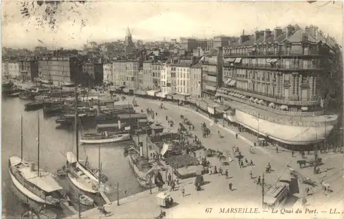 Marseille, Le Quai du Port -540306