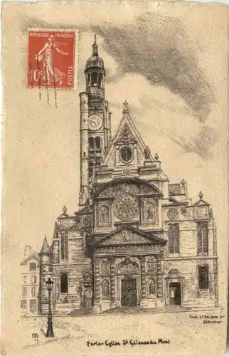 Paris, Eglise St.Etienne du Mont -540240