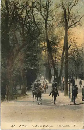 Paris, Le Bois de Boulogne -540104