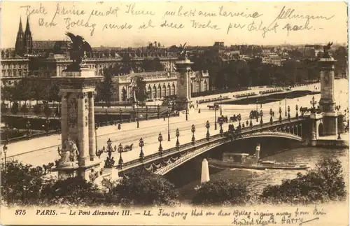 Paris, Le Pont Alexander III -540260
