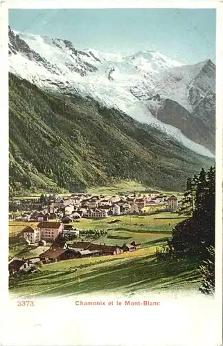 Chamonix, et le Mont-Blanc -540450