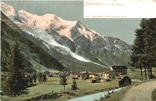 Chamonix, et le Montblanc -540442