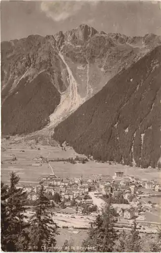 Chamonix, et le Brevent -540502