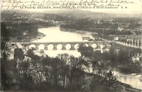 Paris, Les Bords de la Seine, Le Pont de Sevres -540204