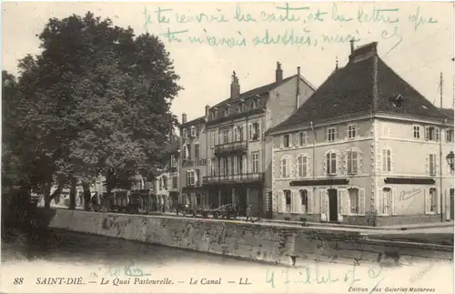 Saint-Die, La Quai Pastourelle - Le Canal -540550