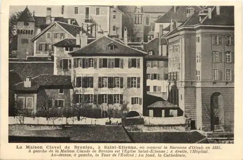 Saint-Etienne, La Maison Clavet de Brenles -540556