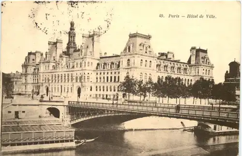 Paris, Hotel de Ville -540264
