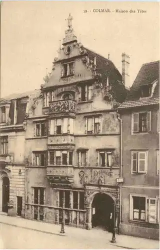 Colmar, Maison des Tetes -540792