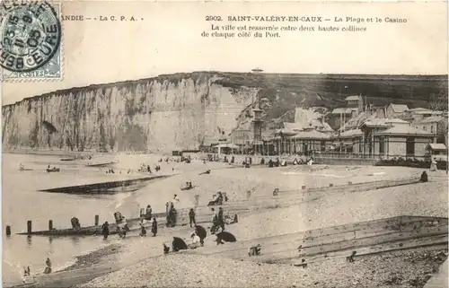 Saint-Valery-en-Caux, La Piage et le Casino -540614