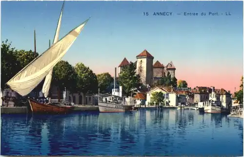 Annecy, Entree du Port -540324