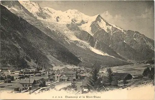 Chamonix, et le Mont-Blanc -540466