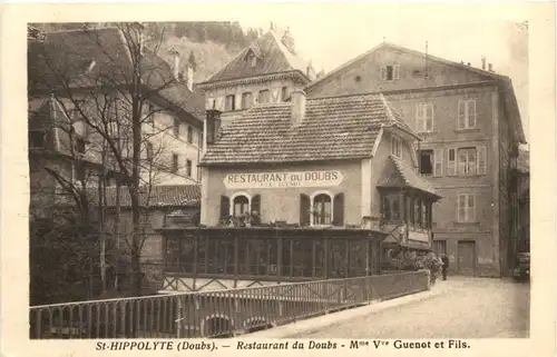 St-Hippolyte, Restaurant du Doubs -540584