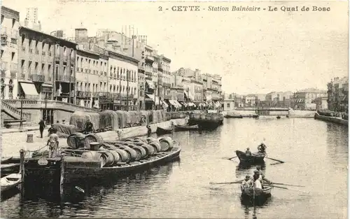 Cette, Le Quai de Bosc -540672