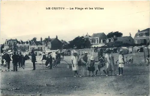 Le Crotoy, Le Plage et les Villas -540744