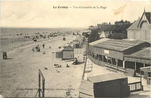 Le Crotoy, Vue dènsemble de la Plage -540738