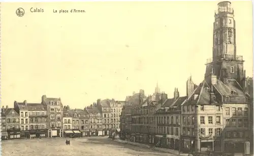 Calais, La Place dÀrmes -540822