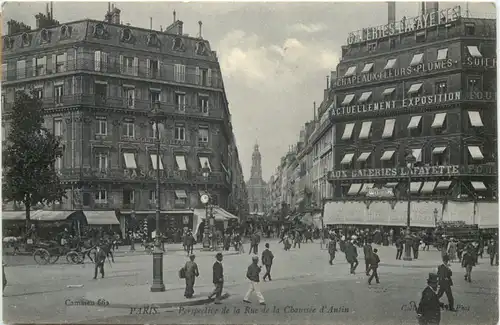 Paris, Perspective de la Rue de la Chaussee dÀntin -541024