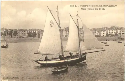 Portieux-Saint-Quay, Vue price du Mole -540898