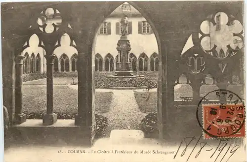 Colmar, Le Cloitre a lÌnterieur du Musee Schoengauer -540794