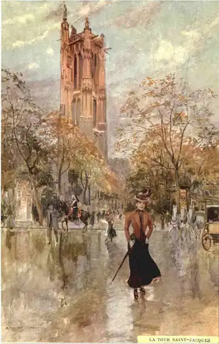 Paris, La Tour Saint-Jaques -541164