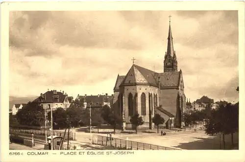 Colmar, Place et Eglise St.Joseph -540800