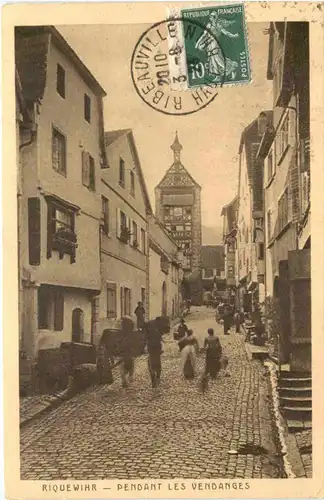 Riquewihr, Pendant les Vendanges -540836