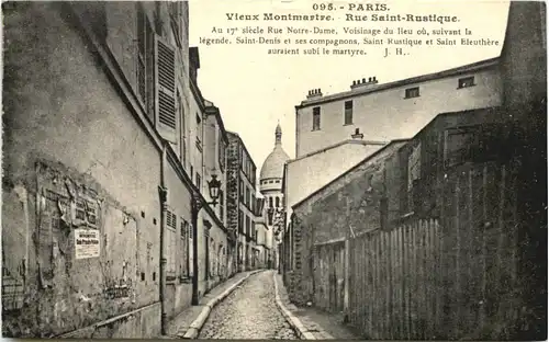 Paris, Rue Saint-Rustique -541040