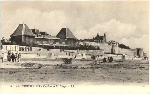 Le Crotoy, Le Casino et la Plage -540746