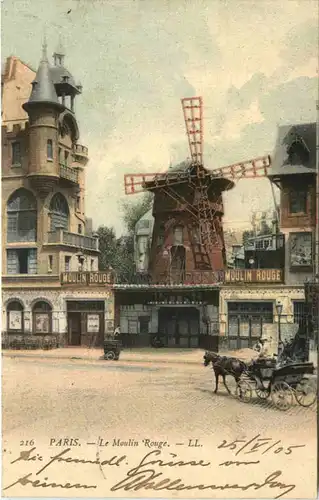 Paris, Le Moulin Rouge -541284