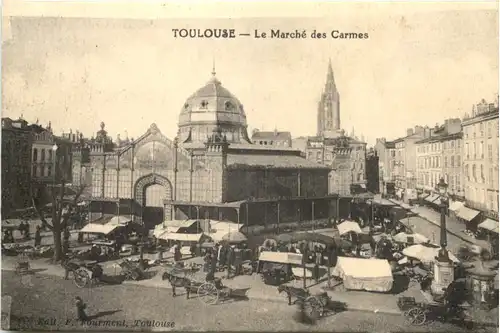 Toulouse, Le Marche des Carmes -540954