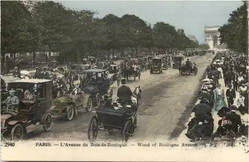 Paris, LÀvenue du Bois-de-Boulogne -541140