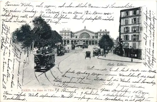 Paris, La Gare de lÈst -541098