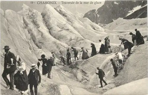 Chamonix, Traversee de la mer de glace -541424