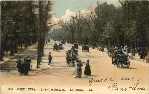 Paris, Le Bois de Boulogne -541158