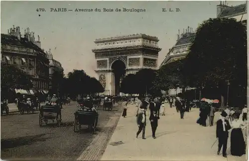 Paris, Avenue du Bois de Boulogne -541214