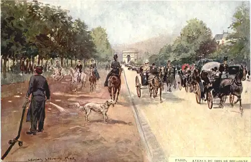 Paris, Avenue du Bois de Boulogne -541234