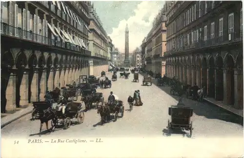 Paris, La Rue Castiglione -541254
