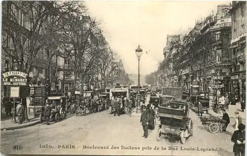 Paris, Boulevard des Italiens pris de la Rue Louis-Legrand -541280