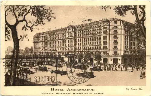 Paris, Hotel Ambassador -541152